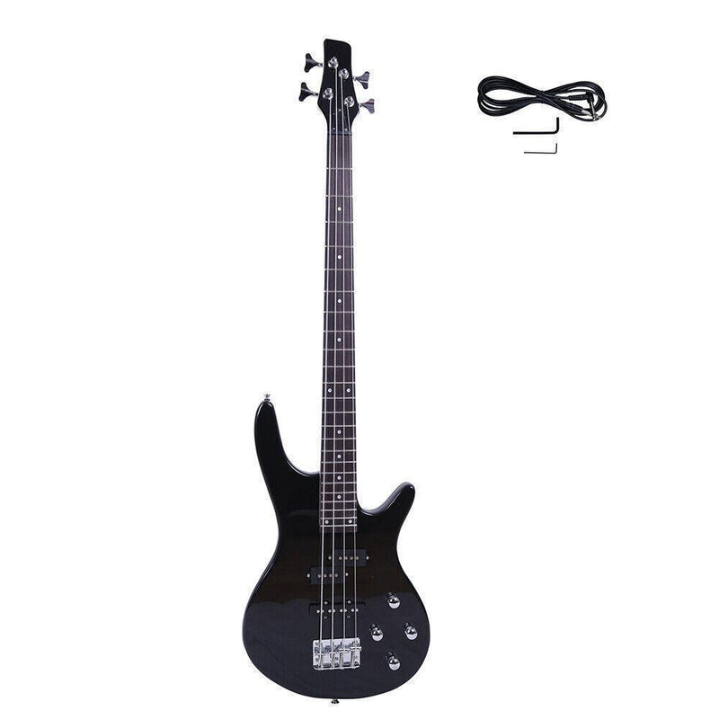 black bass guitar