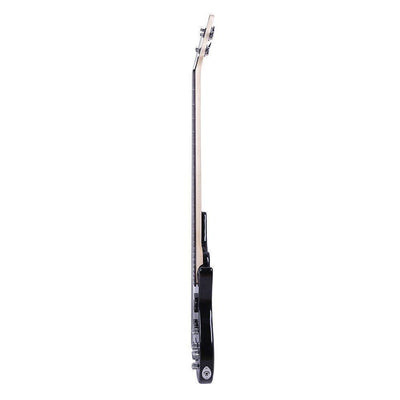 basswood bass guitar black