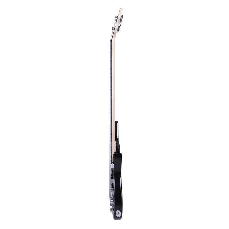 basswood bass guitar black