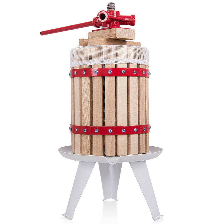 1.6 Gallon Fruit Juicer Wine Press Cider Juice Maker Tool