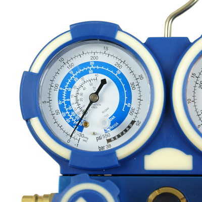 HVAC A/C Air Refrigeration Kit AC Manifold Gauges Set Brass