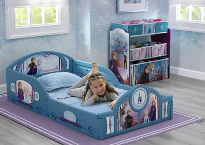 Disney Frozen II Plastic Sleep and Play Toddler Bed