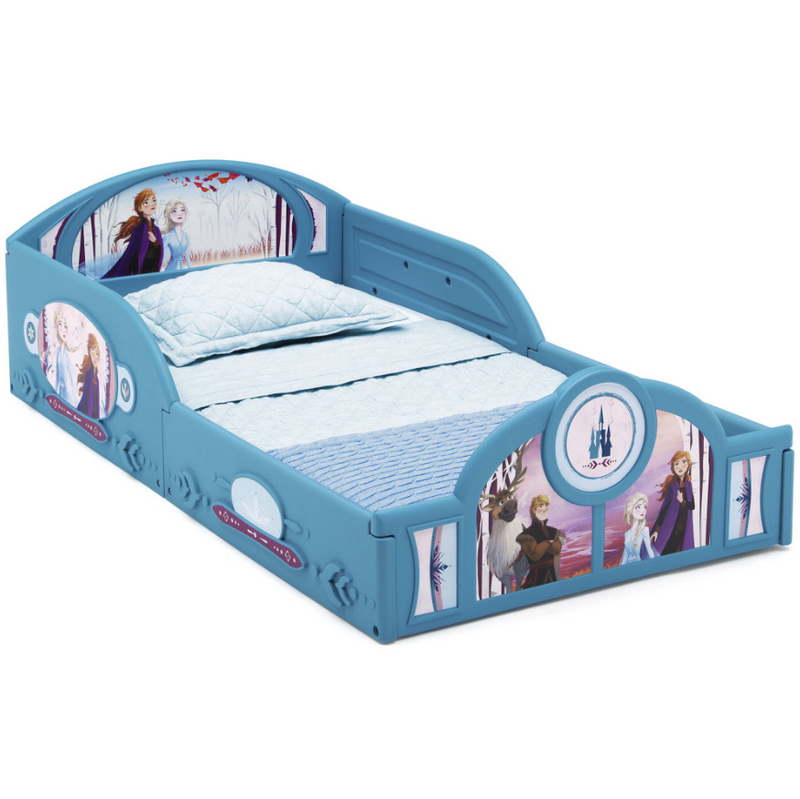 Disney Frozen II Plastic Sleep and Play Toddler Bed