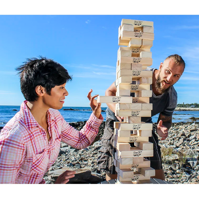 Jenga Giant Wooden Blocks Tower Stacking Game