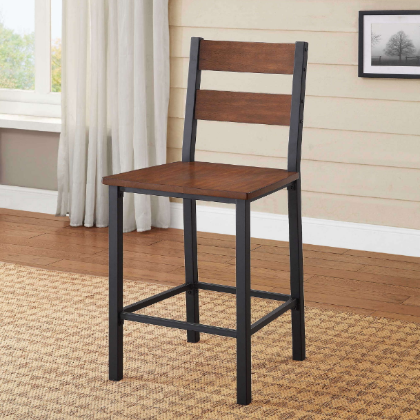 5-Piece Counter Height Dining Room Set, Dining Table and Chairs