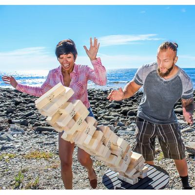 Jenga Giant Wooden Blocks Tower Stacking Game