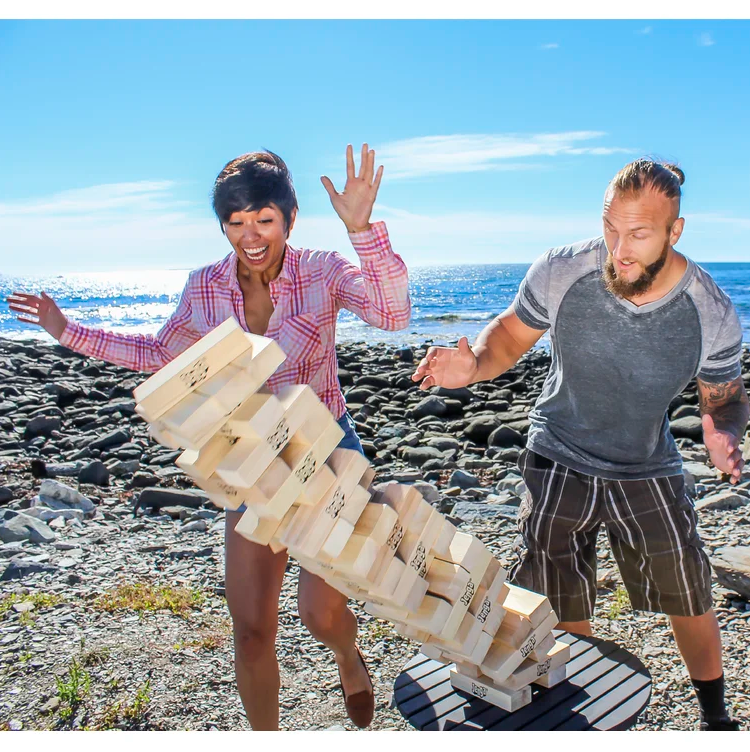 Jenga Giant Wooden Blocks Tower Stacking Game