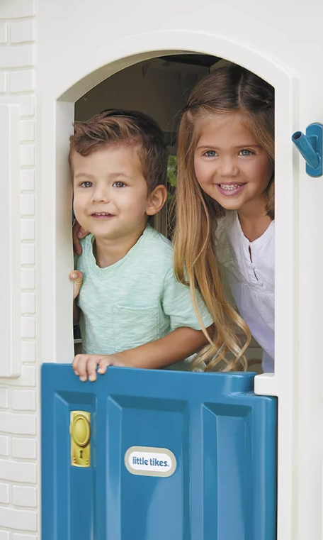 Kids Outdoor Cape Cottage Playhouse Imaginative Play
