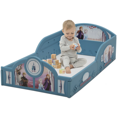 Disney Frozen II Plastic Sleep and Play Toddler Bed