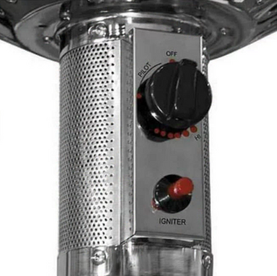 Outdoor Patio Heater, Propane Gas Heater Stainless Steel 48,000 BTU