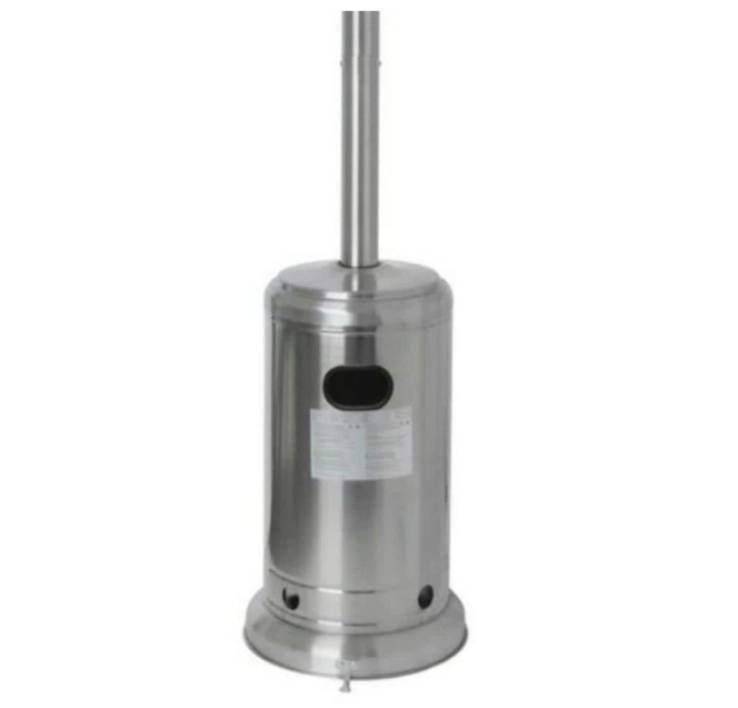 Outdoor Patio Heater, Propane Gas Heater Stainless Steel 48,000 BTU