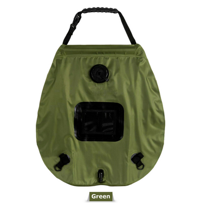 20L Water Bags Outdoor Camping Solar Heat Shower Bag Portable Compact Heated