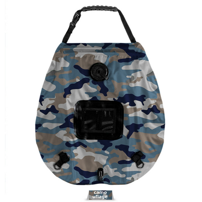 20L Water Bags Outdoor Camping Solar Heat Shower Bag Portable Compact Heated
