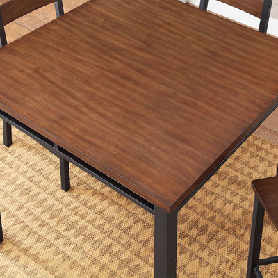 5-Piece Counter Height Dining Room Set, Dining Table and Chairs