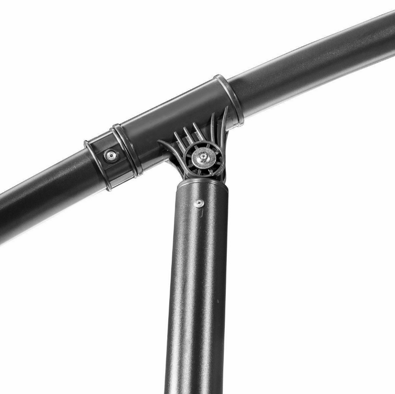 10 Ft Outdoor Deck Patio Umbrella Off set Tilt Cantilever Hanging Canopy