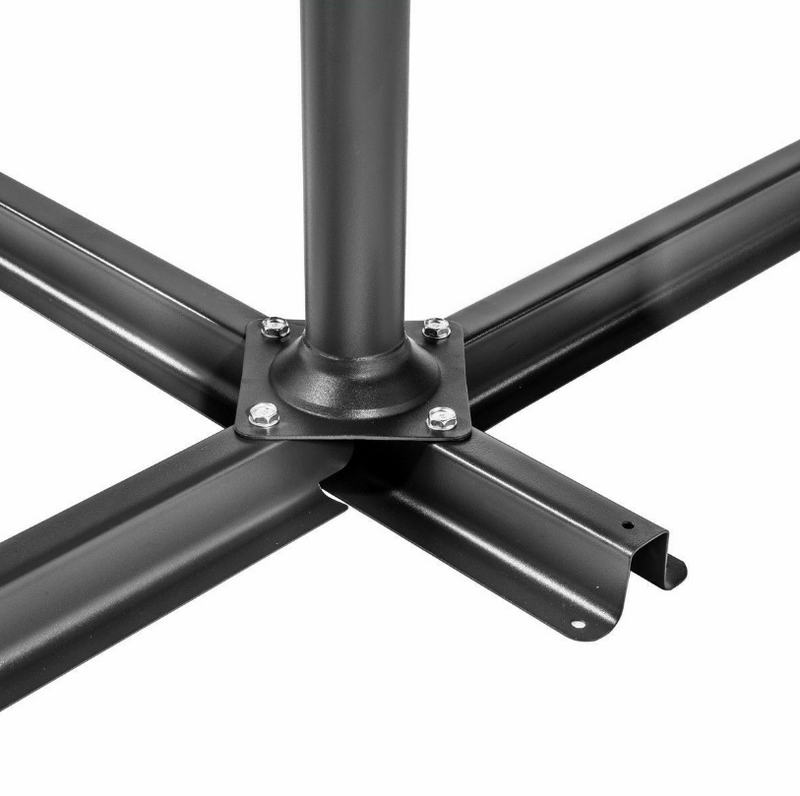 10 Ft Outdoor Deck Patio Umbrella Off set Tilt Cantilever Hanging Canopy