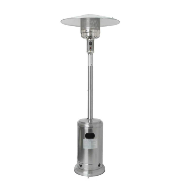 Outdoor Patio Heater, Propane Gas Heater Stainless Steel 48,000 BTU