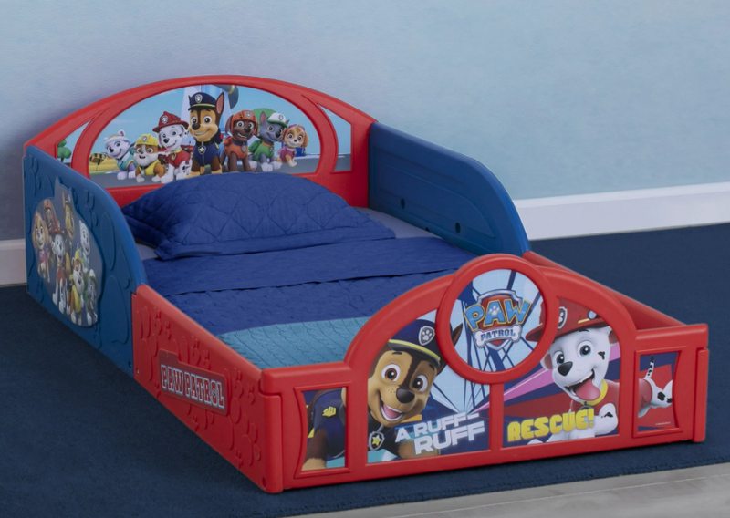 Nick Jr. PAW Patrol Plastic Sleep and Play Toddler Bed