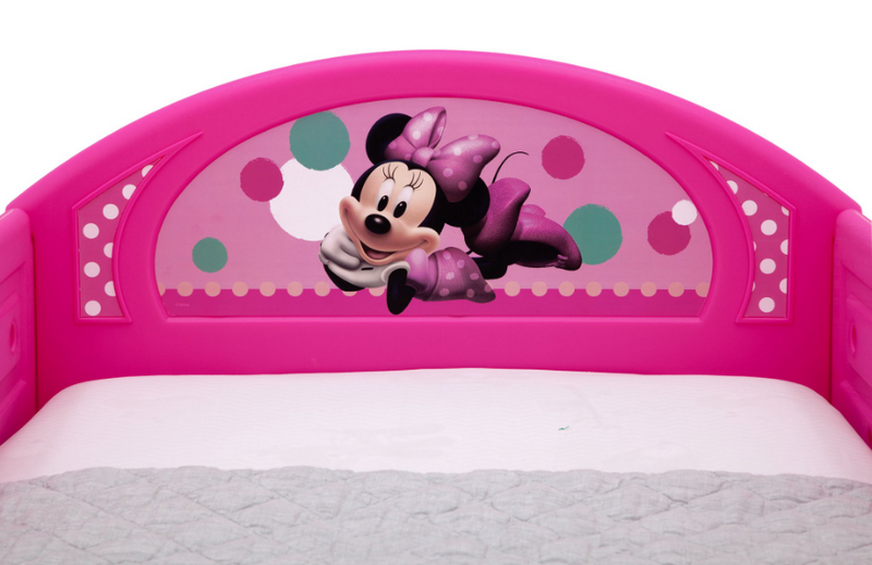 Disney Minnie Mouse Plastic Sleep and Play Toddler Bed