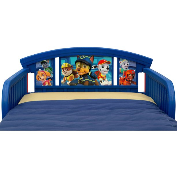 Nick Jr. PAW Patrol Plastic Toddler Kid’s Bed