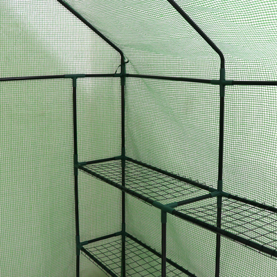 8 Shelves 3 Tiers Greenhouse Portable Mini Walk In Outdoor Planter House