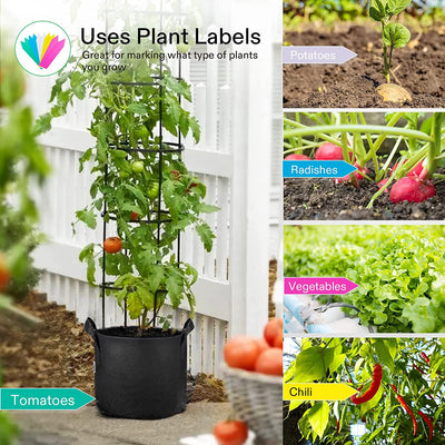 5-Pack Grow Bags Heavy Duty 300G Thickened Nonwoven Plant Fabric Pots with Handles