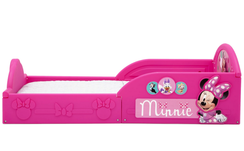 Disney Minnie Mouse Plastic Sleep and Play Toddler Bed