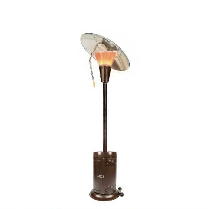 Patio Propane Heater, Portable Outdoor Heater Slate Heat-Focusing 38,200 BTU