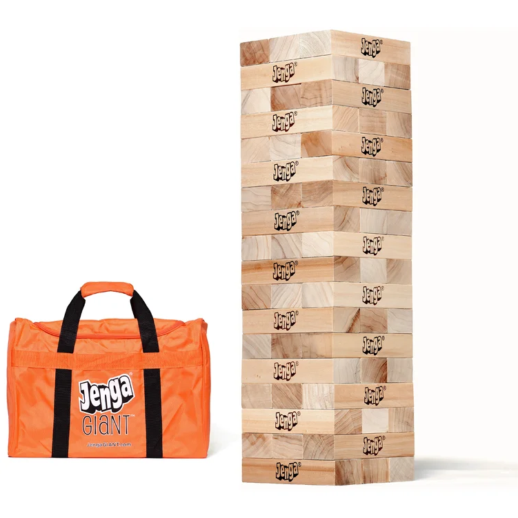 Jenga Giant Wooden Blocks Tower Stacking Game