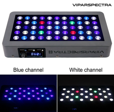 165W LED Aquarium Light with Timer Control Fish Tank Lights