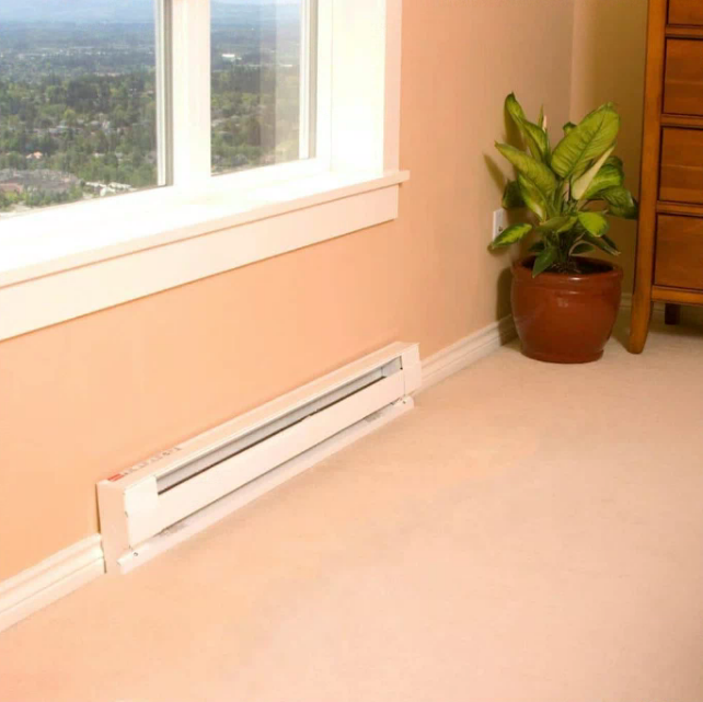 Electric Baseboard Heater, 72" Mounted Baseboard Room Heater 240/208V