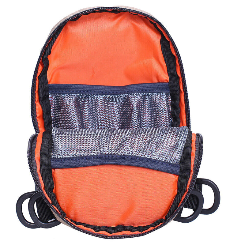 Tackle Bag Chest Bag Outdoor Sports Waist Bag Pack for Fly Fishing