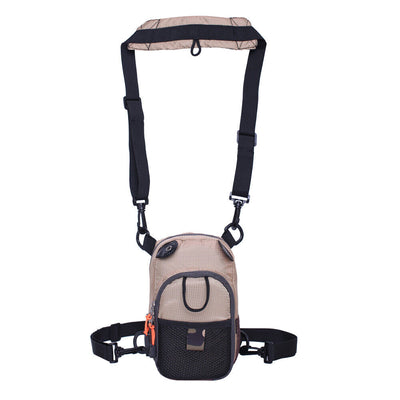 Tackle Bag Chest Bag Outdoor Sports Waist Bag Pack for Fly Fishing