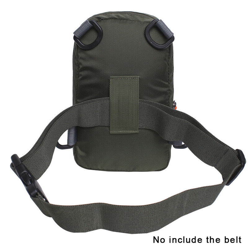 Tackle Bag Chest Bag Outdoor Sports Waist Bag Pack for Fly Fishing