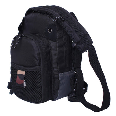 Tackle Bag Chest Bag Outdoor Sports Waist Bag Pack for Fly Fishing