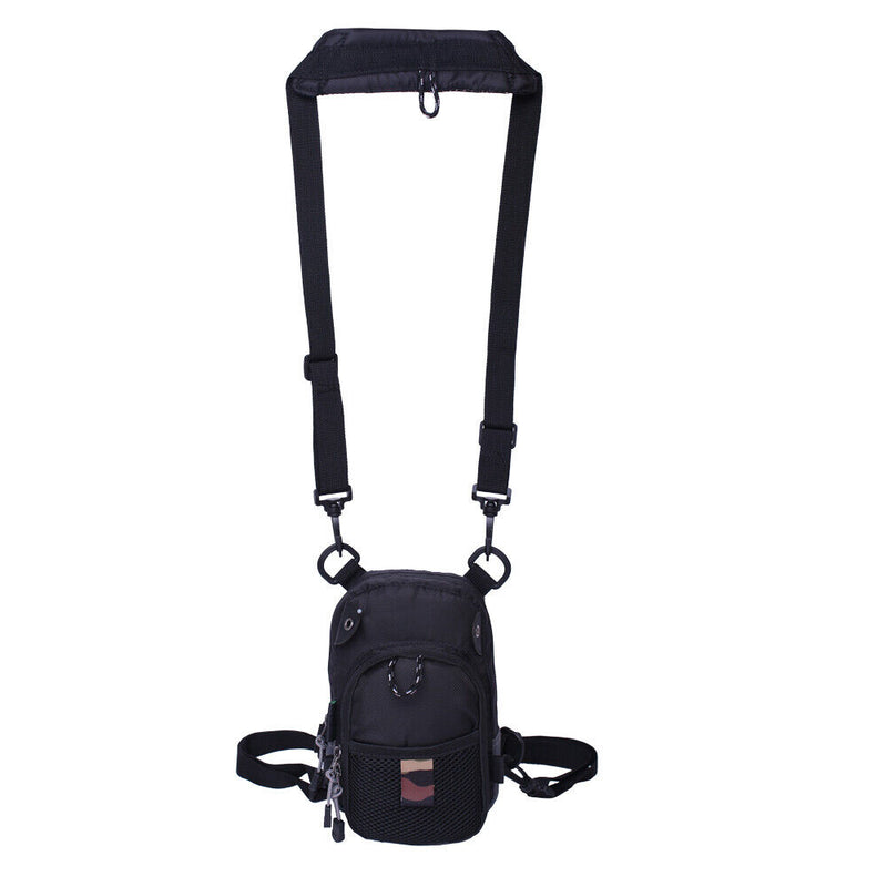 Tackle Bag Chest Bag Outdoor Sports Waist Bag Pack for Fly Fishing