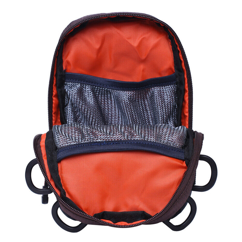 Tackle Bag Chest Bag Outdoor Sports Waist Bag Pack for Fly Fishing