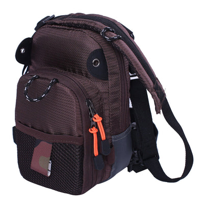 Tackle Bag Chest Bag Outdoor Sports Waist Bag Pack for Fly Fishing