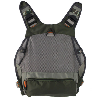 Fly Fishing Vest Pack Adjustable Size Breathable Multi-Pocket Vest