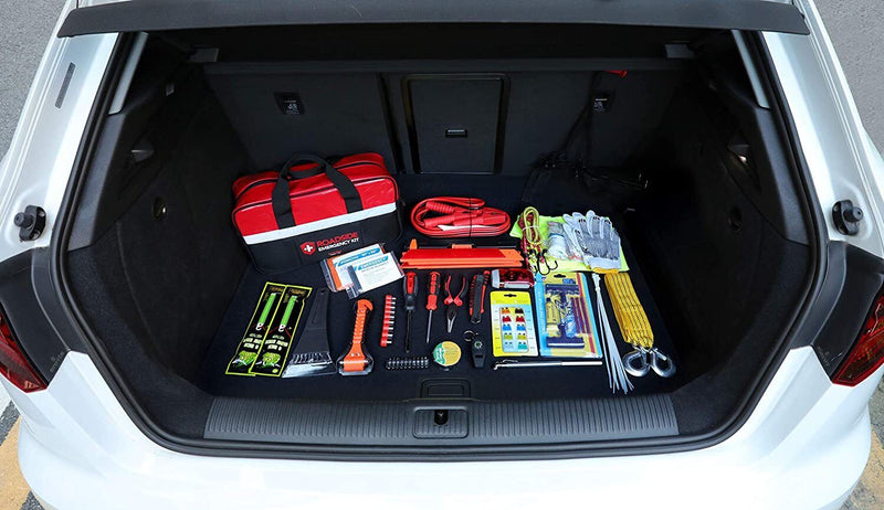Roadside Assistance Car Emergency Kit, Automotive Car Safety Survival Kit