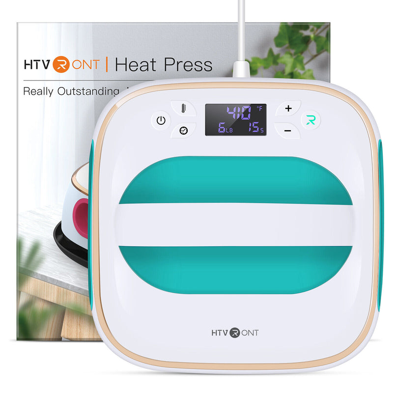 Heat Press Machine 10"x10" Sublimation Transfer T-Shirt Cloth Shoe Hat Press Machine