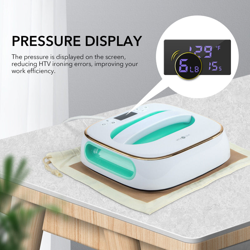 Heat Press Machine 10"x10" Sublimation Transfer T-Shirt Cloth Shoe Hat Press Machine
