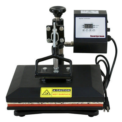 360 Degree T-Shirt Heat Press Sublimation Transfer Machine 12" x 10" Swing Away
