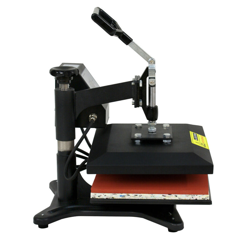 360 Degree T-Shirt Heat Press Sublimation Transfer Machine 12" x 10" Swing Away