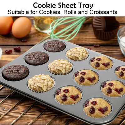 10 Pcs Nonstick Bakeware Set Oven Baking Roasting Cake Pans
