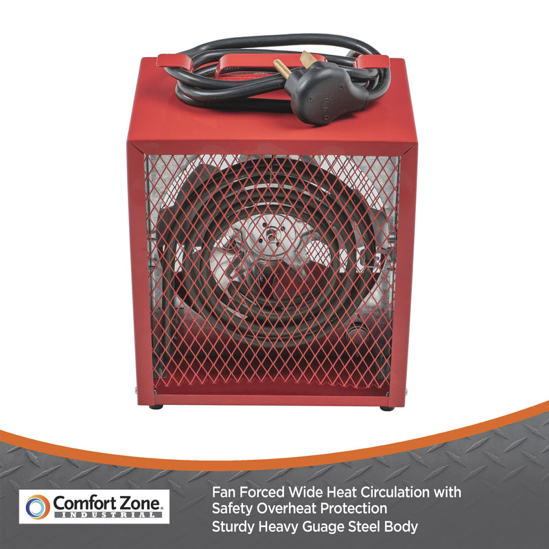 Portable Space Heater, Garage Room Industrial Heater Fan-Forced 4800W