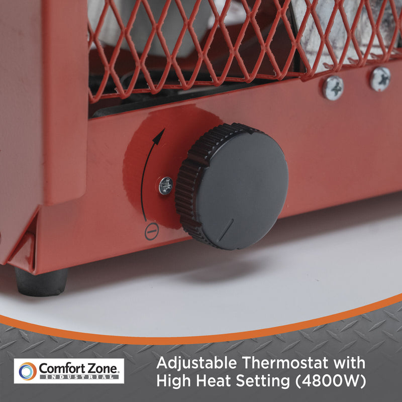 Portable Space Heater, Garage Room Industrial Heater Fan-Forced 4800W