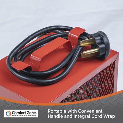 Portable Space Heater, Garage Room Industrial Heater Fan-Forced 4800W