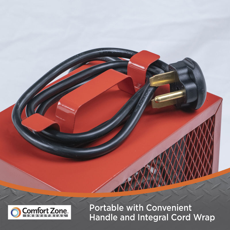 Portable Space Heater, Garage Room Industrial Heater Fan-Forced 4800W