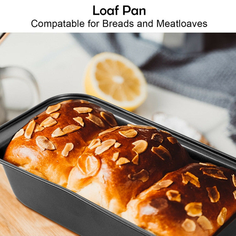 10 Pcs Nonstick Bakeware Set Oven Baking Roasting Cake Pans